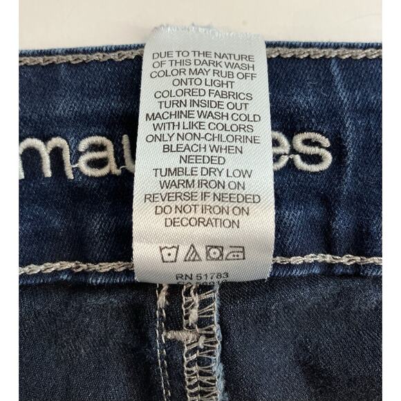 Maurices Dark Wash Jeggings Women’s Size XL Short - Picture 9 of 9